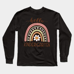 Kindergarten First Day Of School Teacher Long Sleeve T-Shirt